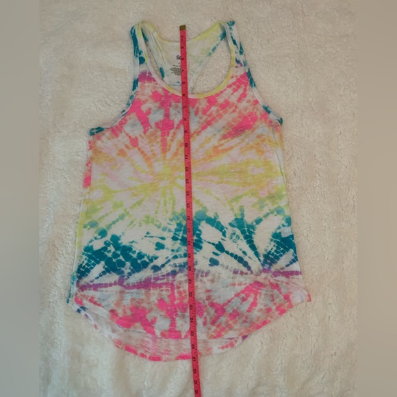SO - Tie Dye Racerback Tank Bundle 🩷🩵💛💜💙 - Picture 7 of 11